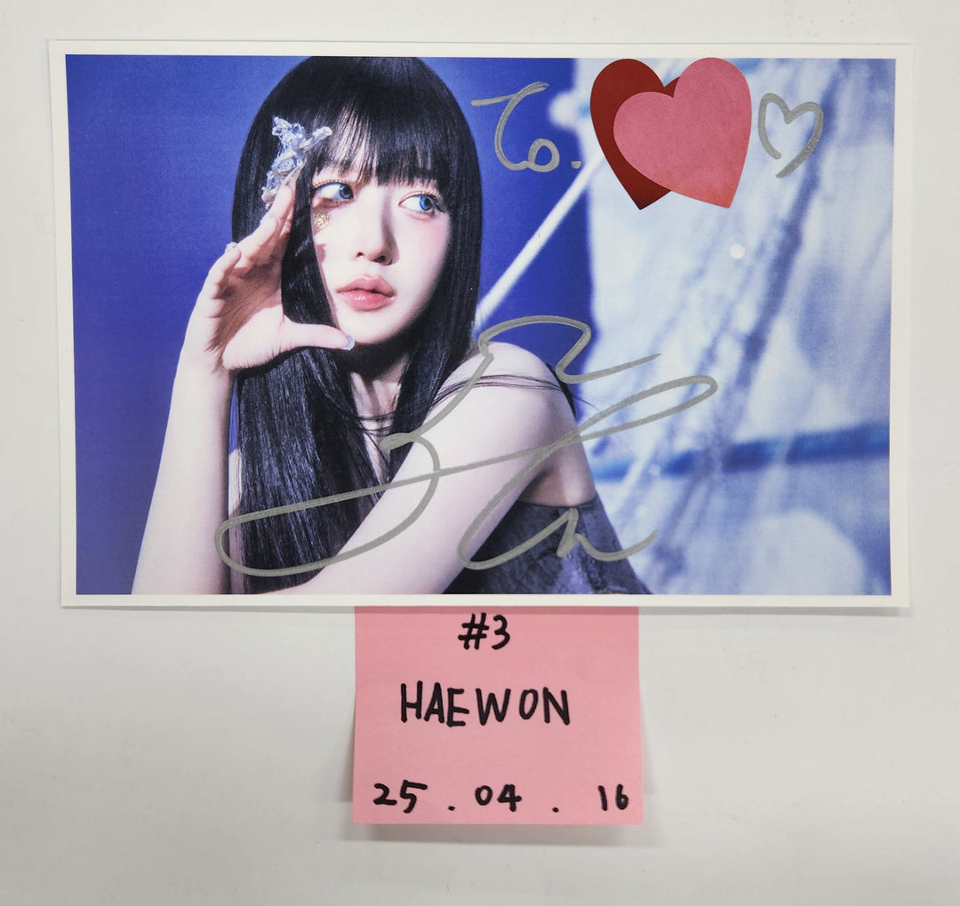 NMIXX "Fe3O4: BREAK" - A Cut Page From Fansign Event Album [25.4.16]
