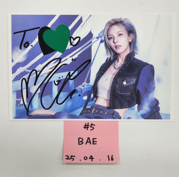 NMIXX "Fe3O4: BREAK" - A Cut Page From Fansign Event Album [25.4.16]