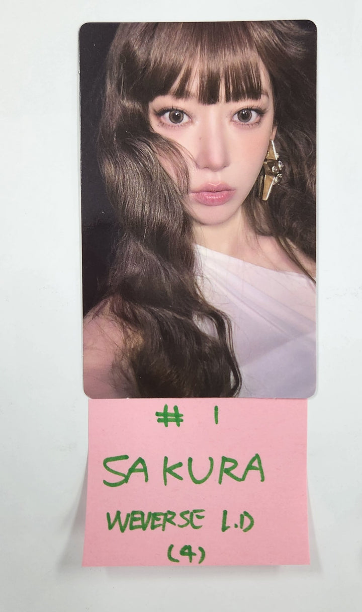 Le Sserafim "Hot" - Weverse Shop Lucky Draw Event Photocard Round 2 [25.4.16]