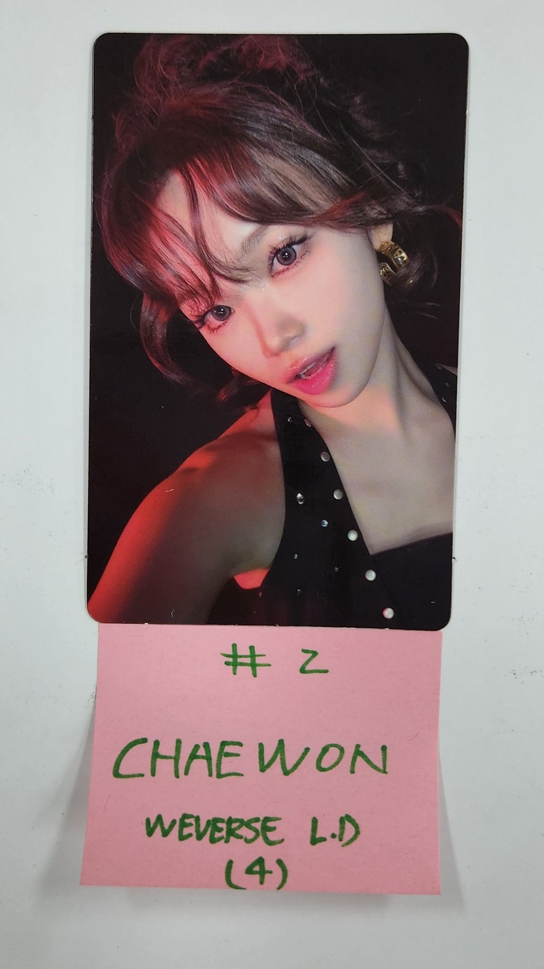 Le Sserafim "Hot" - Weverse Shop Lucky Draw Event Photocard Round 2 [25.4.16]
