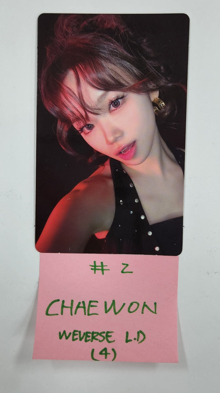 Le Sserafim "Hot" - Weverse Shop Lucky Draw Event Photocard Round 2 [25.4.16]