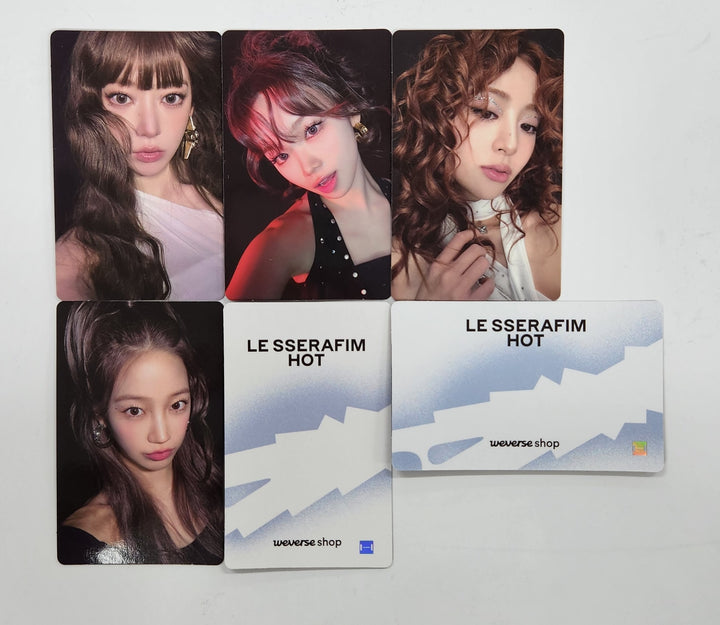 Le Sserafim "Hot" - Weverse Shop Lucky Draw Event Photocard Round 2 [25.4.16]