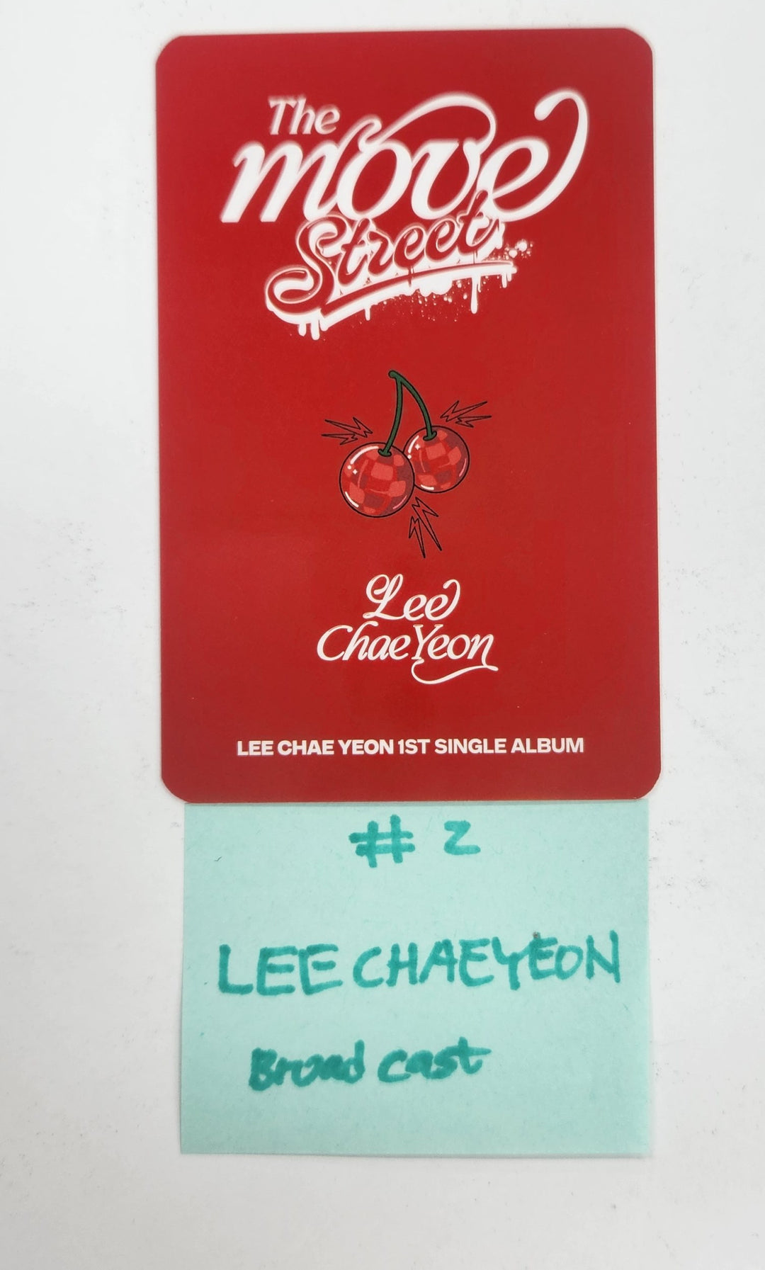 Lee Chae Yeon "The Move: Street" - Broadcast Photocard [25.4.17]
