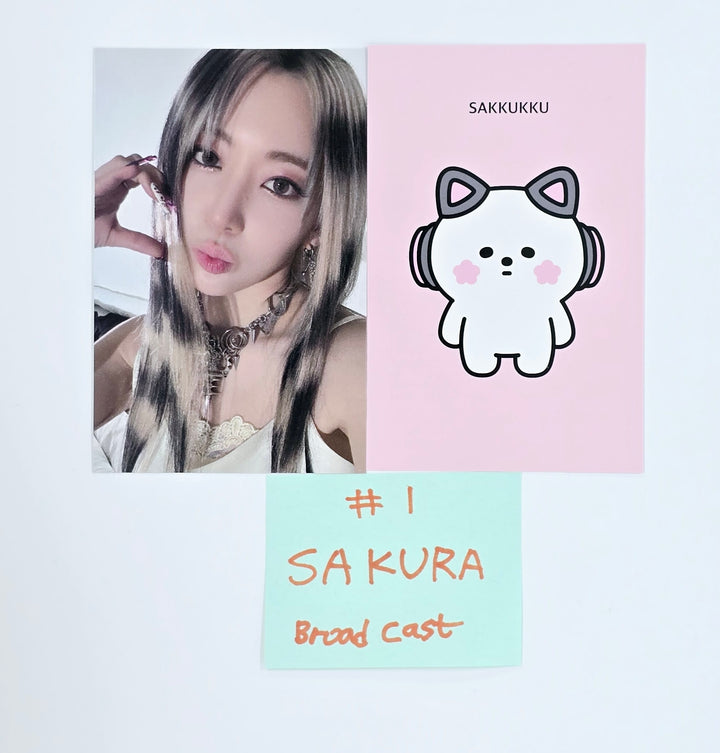 Le Sserafim - Broadcast Photocard [25.4.17]