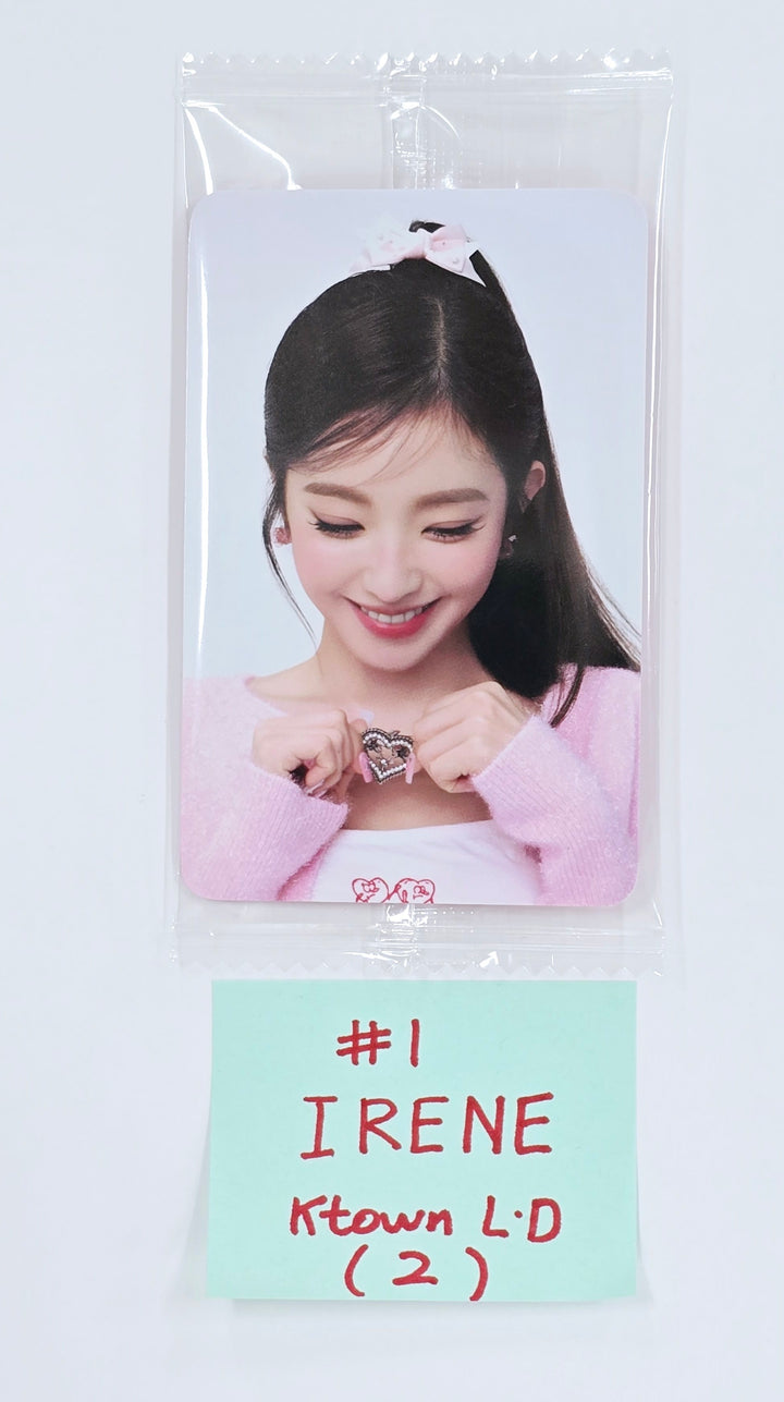 Aespa, Red Velvet (Of SMTOWN) "2025 SMTOWN : THE CULTURE, THE FUTURE" - Ktown4U Lucky Draw Event Photocard [25.4.17]