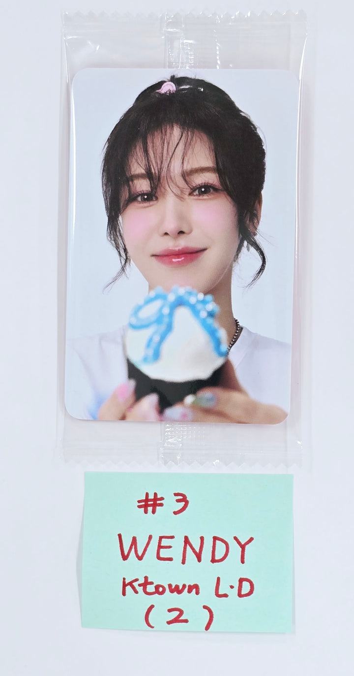 Aespa, Red Velvet (Of SMTOWN) "2025 SMTOWN : THE CULTURE, THE FUTURE" - Ktown4U Lucky Draw Event Photocard [25.4.17]