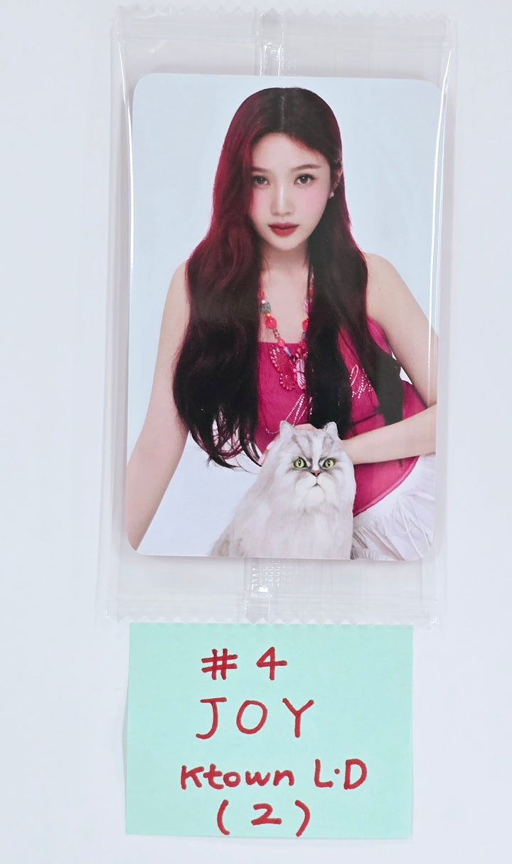 Aespa, Red Velvet (Of SMTOWN) "2025 SMTOWN : THE CULTURE, THE FUTURE" - Ktown4U Lucky Draw Event Photocard [25.4.17]
