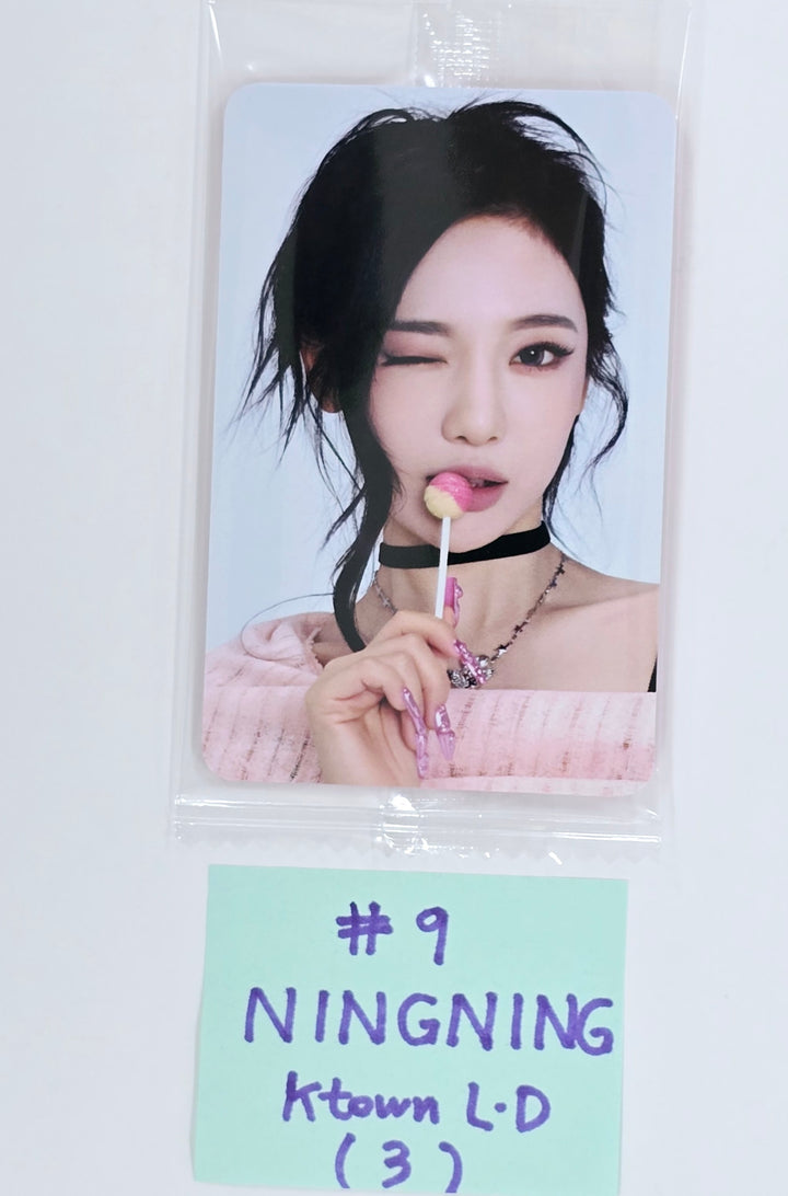 Aespa, Red Velvet (Of SMTOWN) "2025 SMTOWN : THE CULTURE, THE FUTURE" - Ktown4U Lucky Draw Event Photocard [25.4.17]