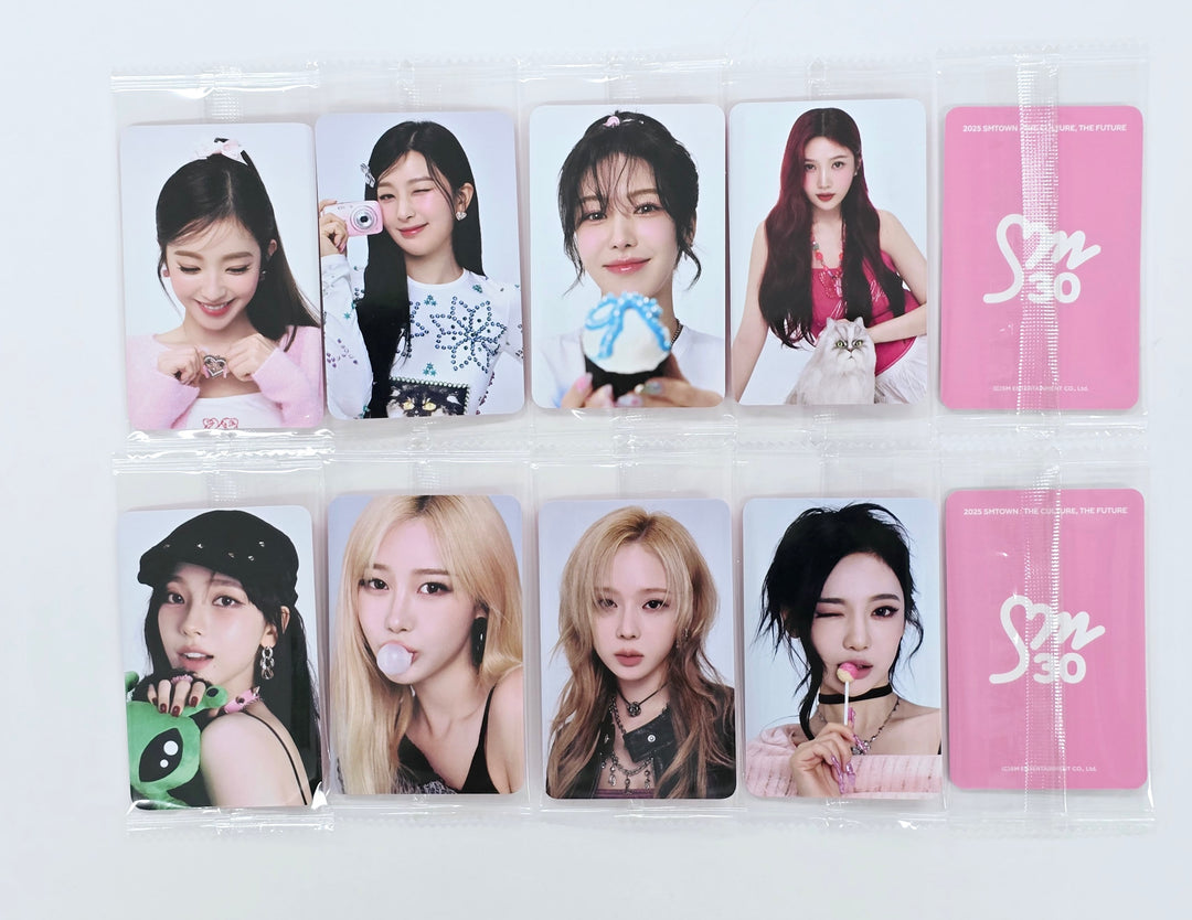 Aespa, Red Velvet (Of SMTOWN) "2025 SMTOWN : THE CULTURE, THE FUTURE" - Ktown4U Lucky Draw Event Photocard [25.4.17]
