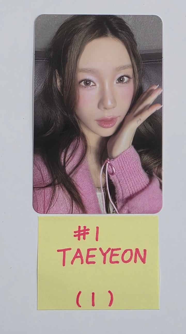 SNSD, Red Velvet, Aespa (Of SMTOWN) "2025 SMTOWN : THE CULTURE, THE FUTURE" - Official Photocard [25.4.17]