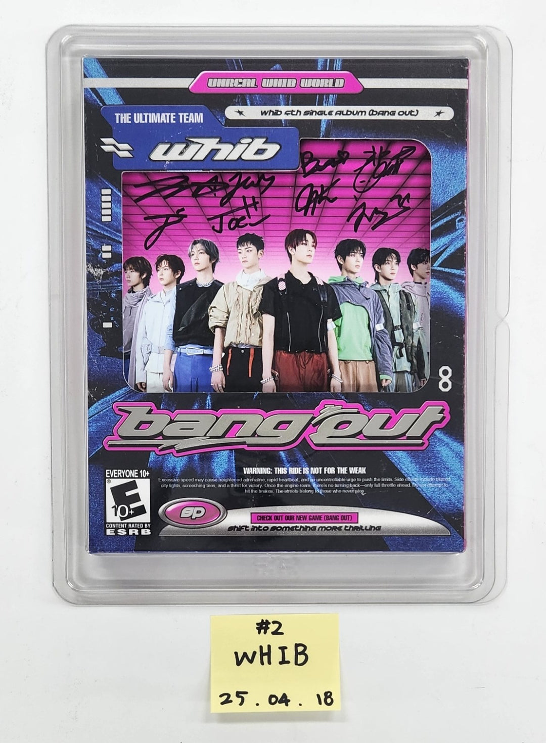 STAYC "S", UNIS "SWICY", WHIB "BANG OUT" - Hand Autograhped(Signed) Promo Album [25.4.18]