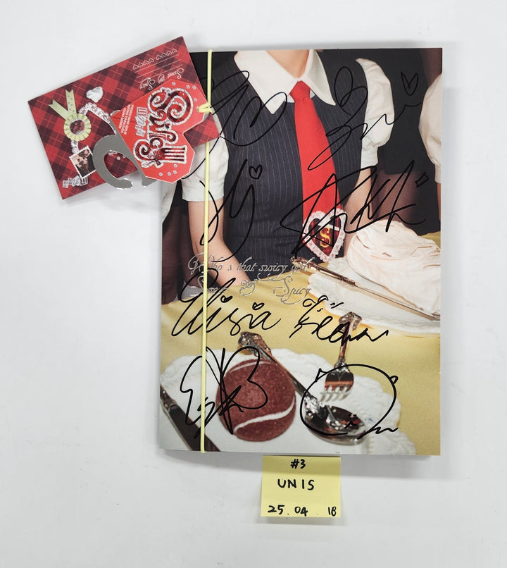 STAYC "S", UNIS "SWICY", WHIB "BANG OUT" - Hand Autograhped(Signed) Promo Album [25.4.18]