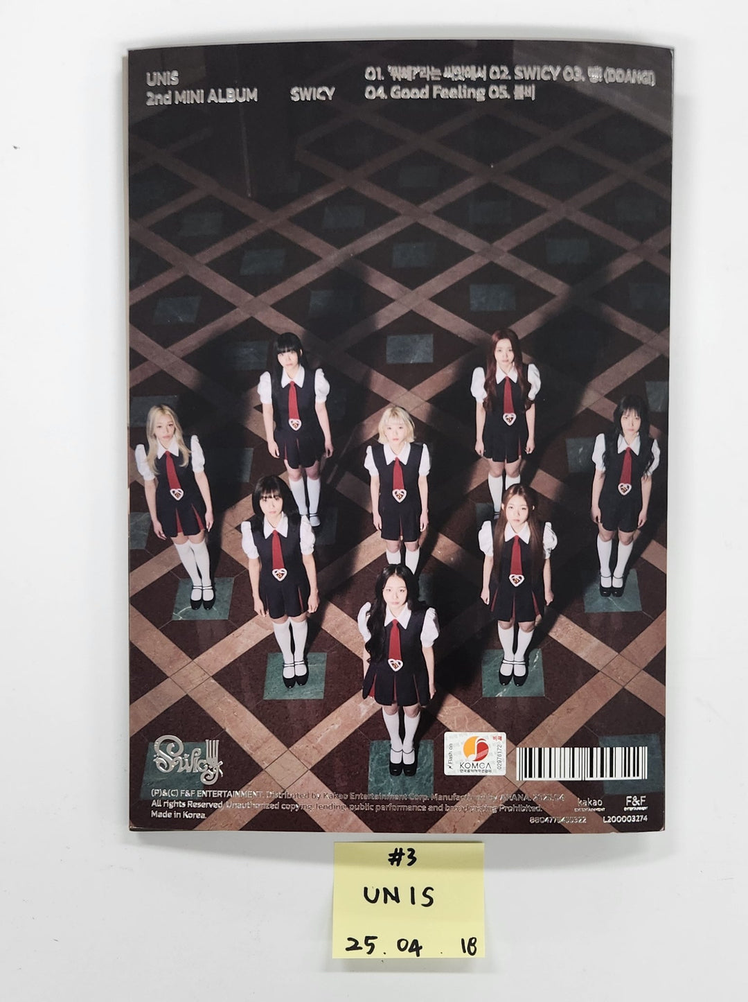STAYC "S", UNIS "SWICY", WHIB "BANG OUT" - Hand Autograhped(Signed) Promo Album [25.4.18]