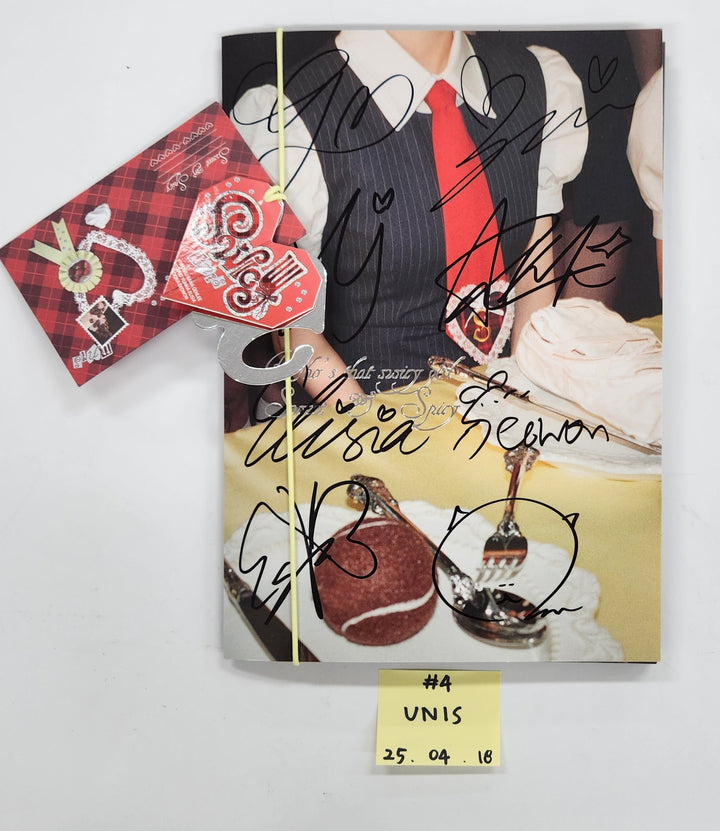 STAYC "S", UNIS "SWICY", WHIB "BANG OUT" - Hand Autograhped(Signed) Promo Album [25.4.18]