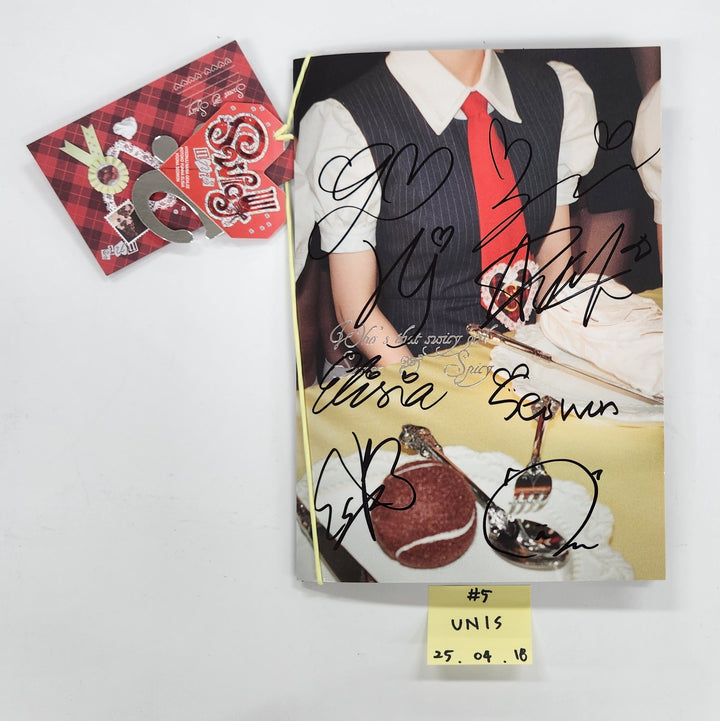 STAYC "S", UNIS "SWICY", WHIB "BANG OUT" - Hand Autograhped(Signed) Promo Album [25.4.18]