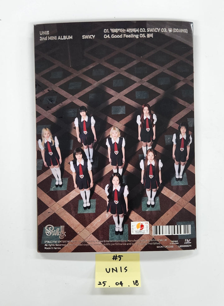 STAYC "S", UNIS "SWICY", WHIB "BANG OUT" - Hand Autograhped(Signed) Promo Album [25.4.18]