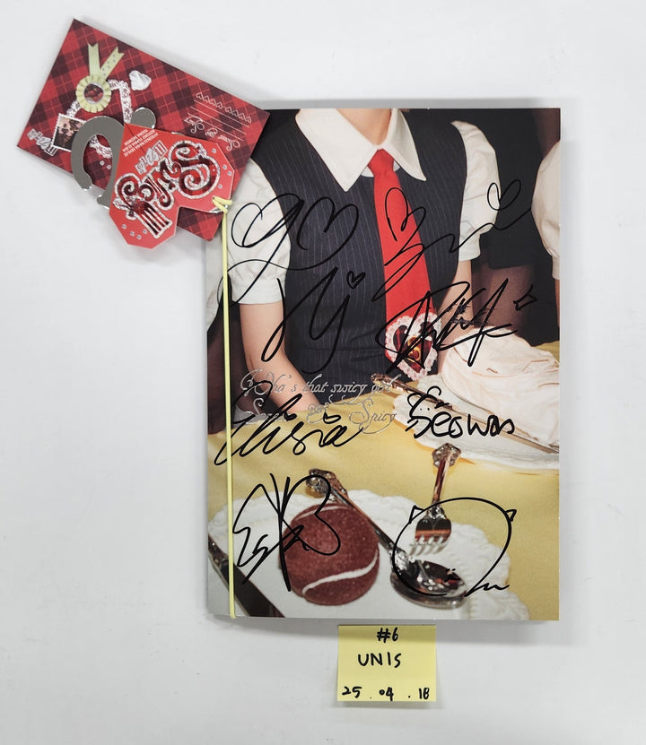 STAYC "S", UNIS "SWICY", WHIB "BANG OUT" - Hand Autograhped(Signed) Promo Album [25.4.18]