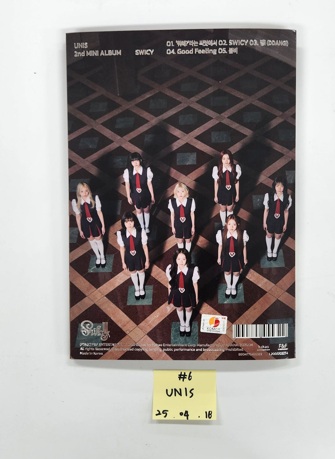 STAYC "S", UNIS "SWICY", WHIB "BANG OUT" - Hand Autograhped(Signed) Promo Album [25.4.18]