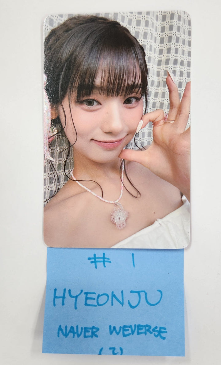 UNIS "SWICY" - [Weverse Shop &amp; Naver Weverse] Pre-Order Benefit Photocard [25.4.18]