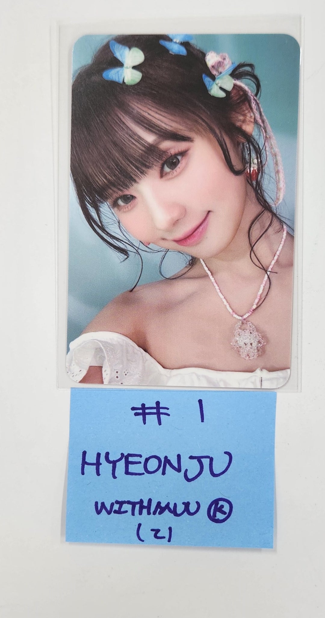 UNIS "SWICY" - Withmuu Pre-Order Benefit Photocard [25.4.18]