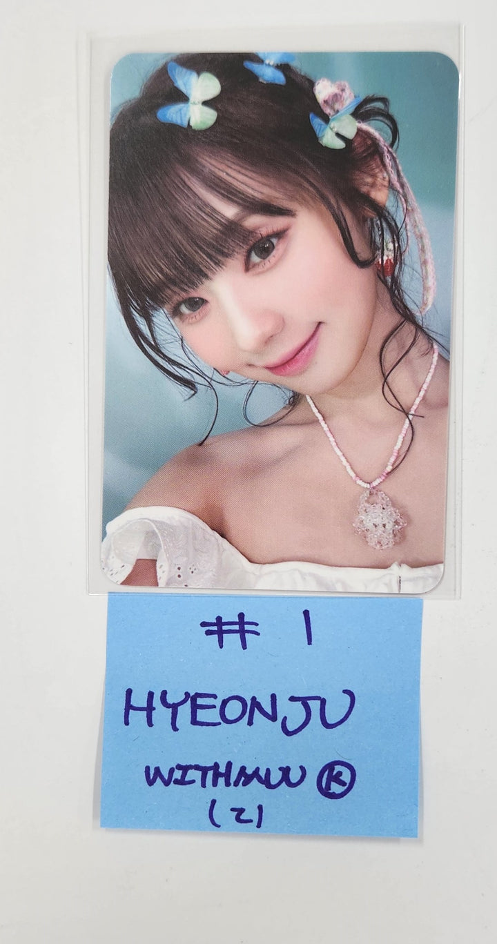 UNIS "SWICY" - Withmuu Pre-Order Benefit Photocard [25.4.18]