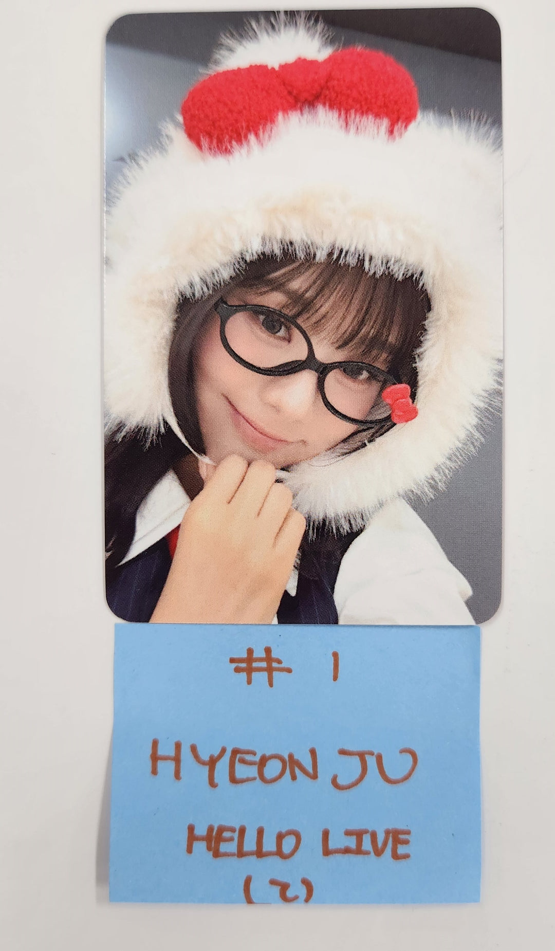UNIS "SWICY" - [Hello Live &amp; Makestar] Pre-Order Benefit Photocard [25.4.18]