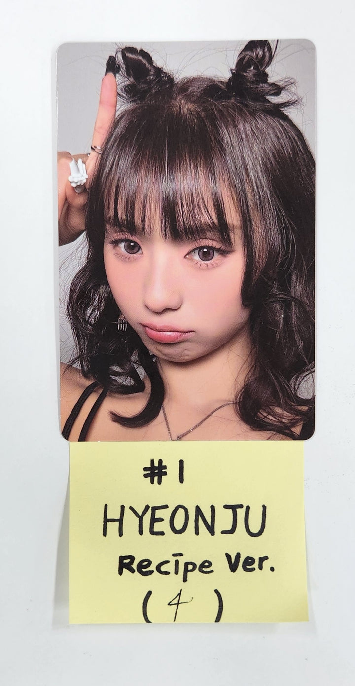 UNIS "SWICY" - Official Photocard [Recipe Ver.] [25.4.18]