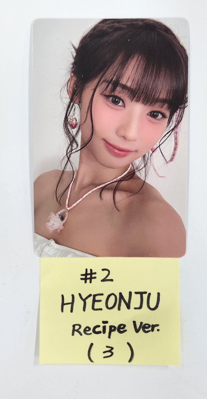 UNIS "SWICY" - Official Photocard [Recipe Ver.] [25.4.18]