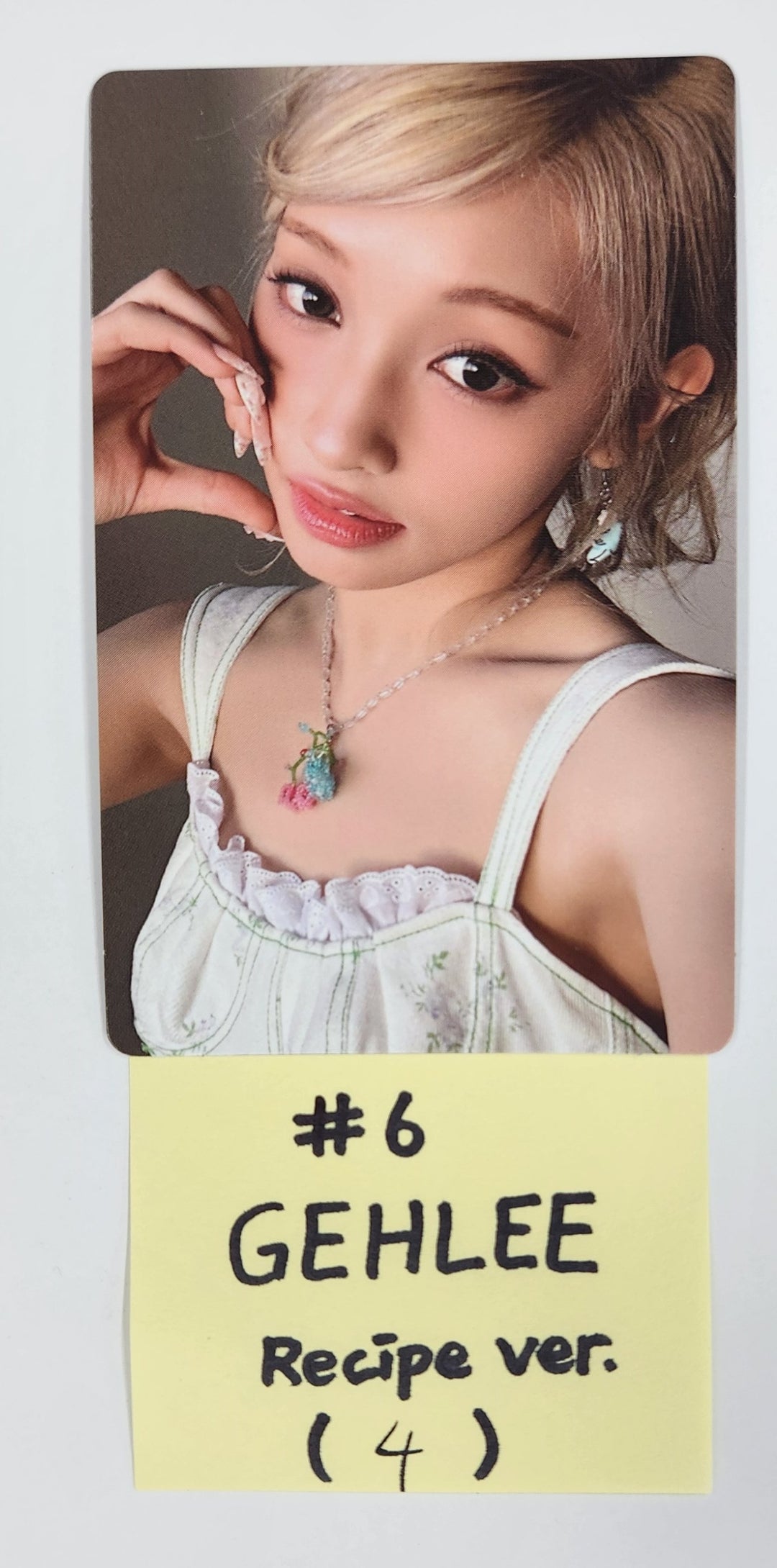 UNIS "SWICY" - Official Photocard [Recipe Ver.] [25.4.18]