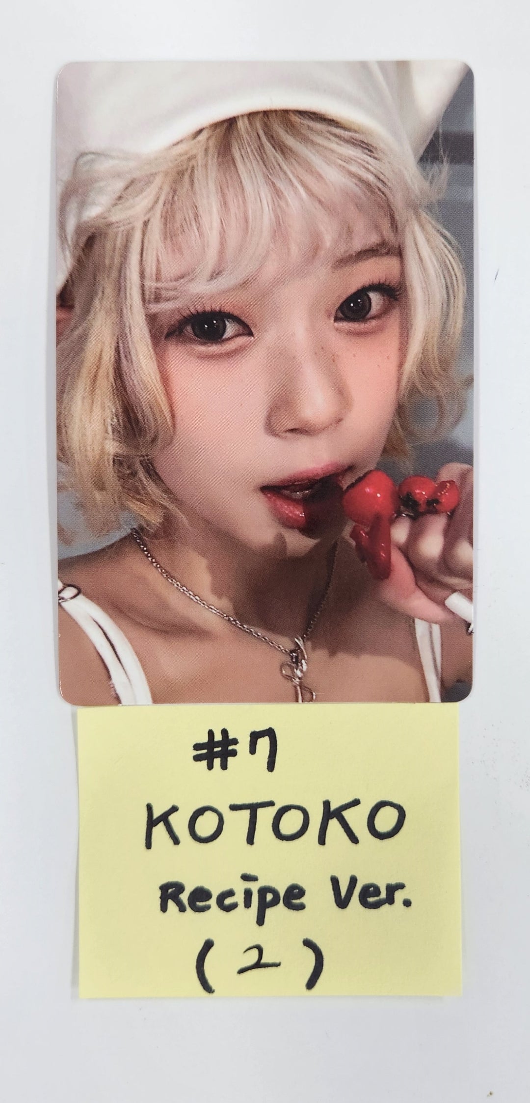 UNIS "SWICY" - Official Photocard [Recipe Ver.] [25.4.18]