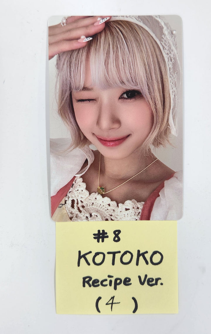 UNIS "SWICY" - Official Photocard [Recipe Ver.] [25.4.18]