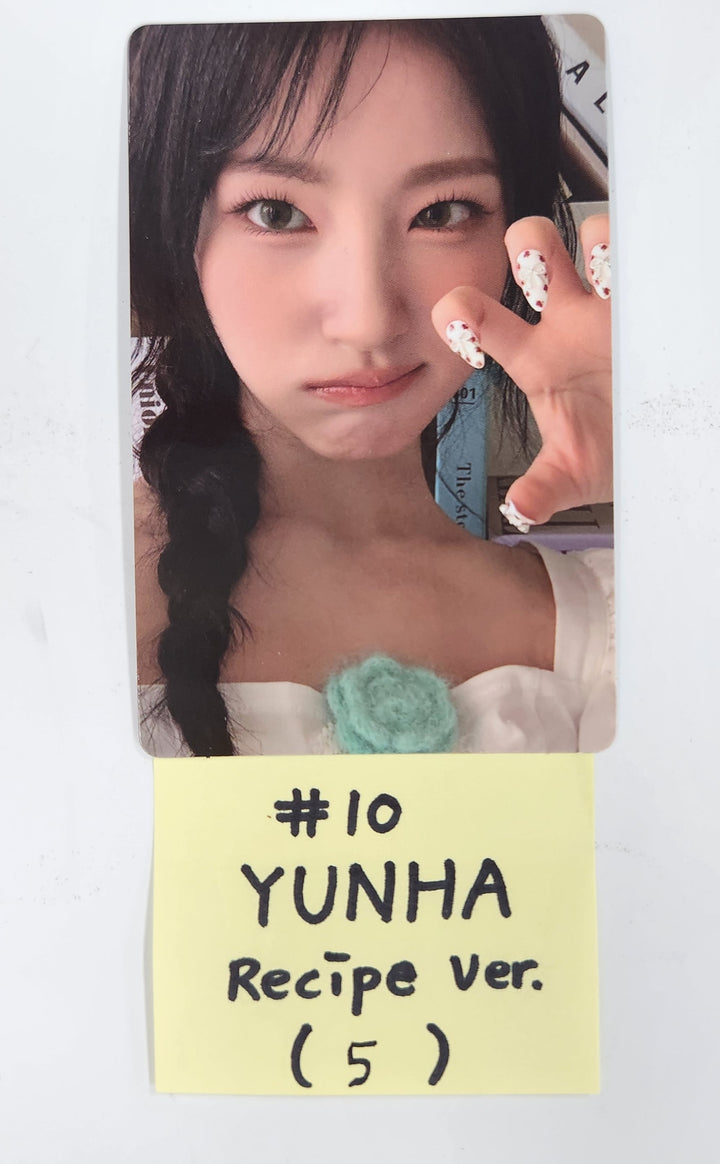 UNIS "SWICY" - Official Photocard [Recipe Ver.] [25.4.18]