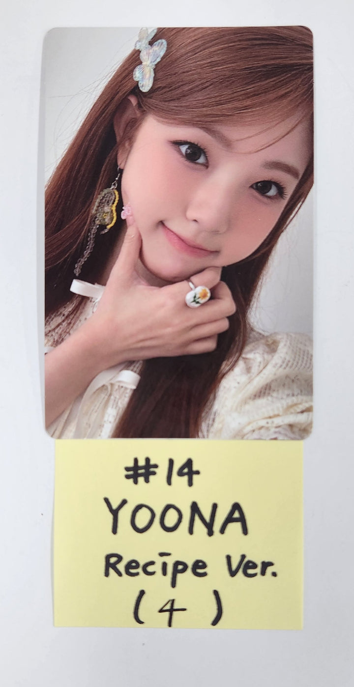 UNIS "SWICY" - Official Photocard [Recipe Ver.] [25.4.18]