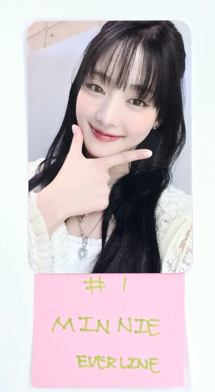 Minnie (of (G)I-DLE) "Her" - Everline Fansign Event Photocard [25.4.21]