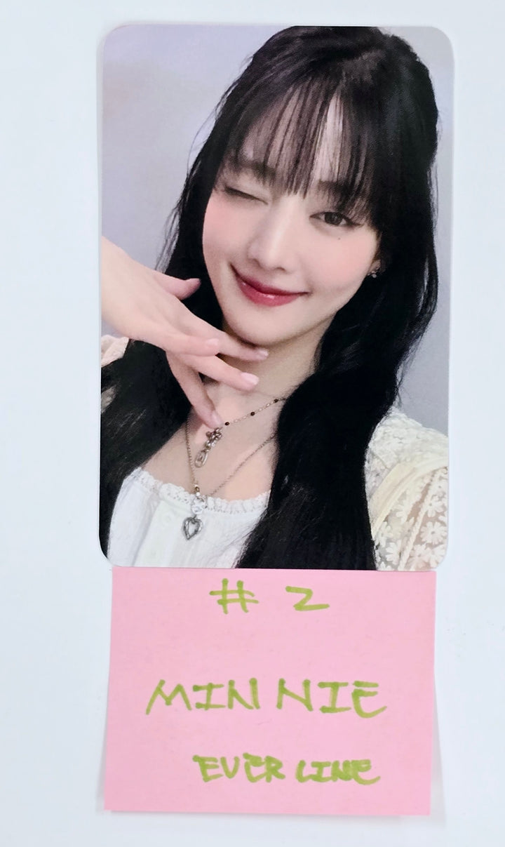 Minnie (of (G)I-DLE) "Her" - Everline Fansign Event Photocard [25.4.21]