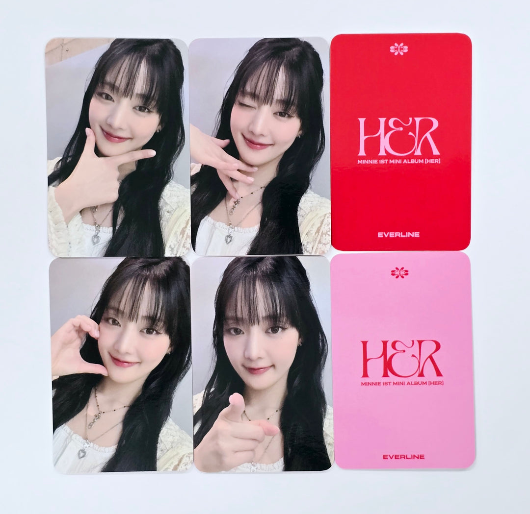 Minnie (of (G)I-DLE) "Her" - Everline Fansign Event Photocard [25.4.21]