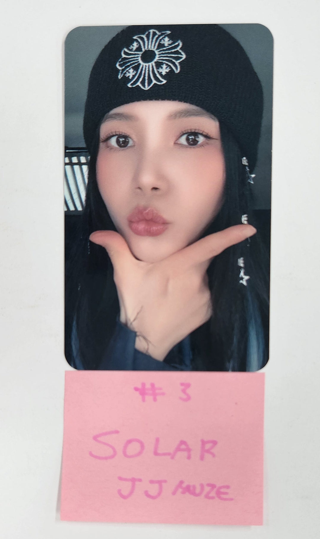 SOLAR (Of MAMAMOO) "WANT " - JJ Muze Fansign Event Photocard [PLVE Ver.] [25.4.21]