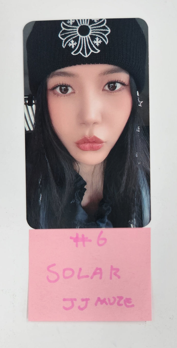 SOLAR (Of MAMAMOO) "WANT " - JJ Muze Fansign Event Photocard [PLVE Ver.] [25.4.21]