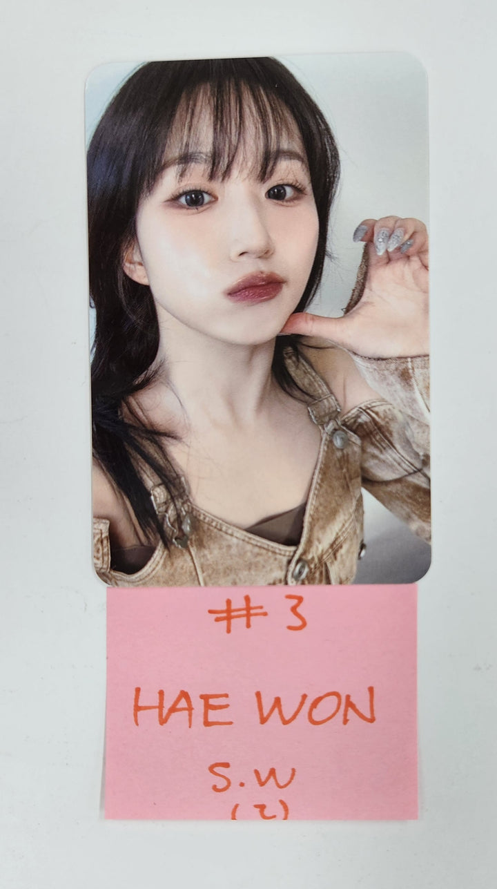 NMIXX "Fe3O4: FORWARD" - Soundwave Fansign Event Photocard Round 3 [25.4.21]