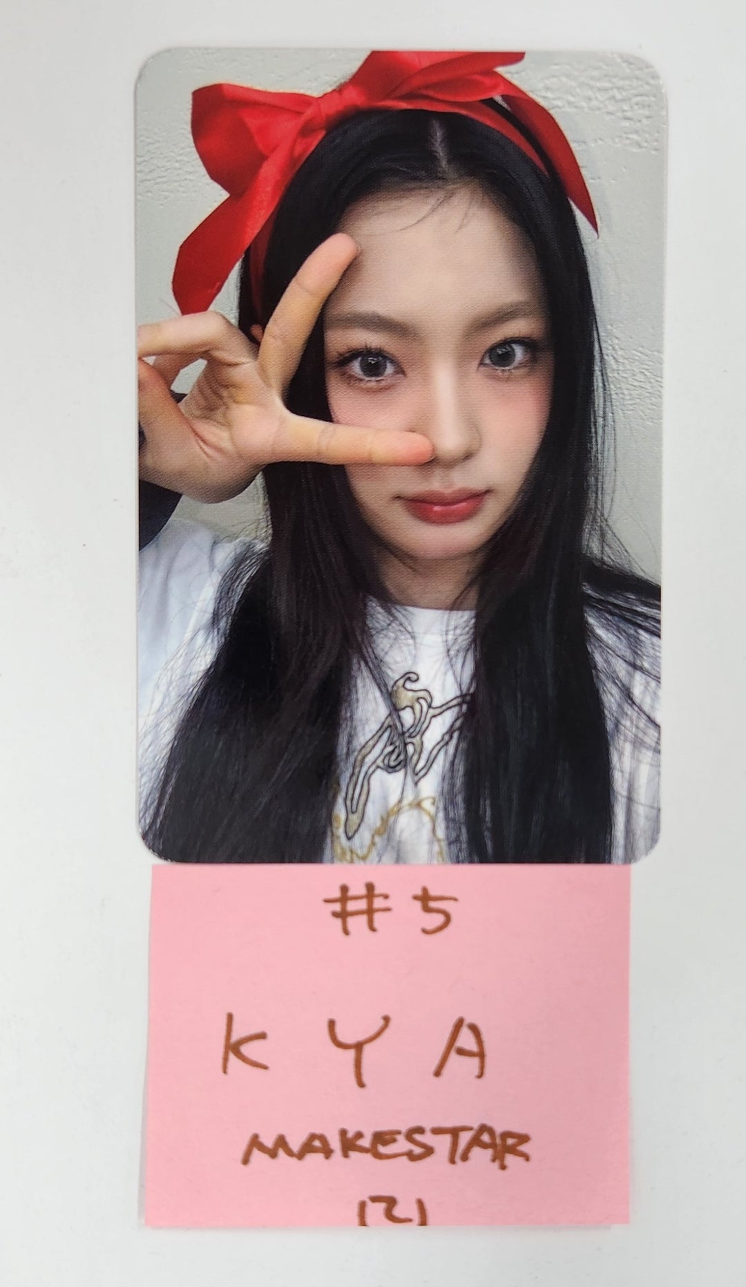KiiiKiii "UNCUT GEM" - Makestar Fansign Event Photocard [DIGGING Ver.] [25.4.21]