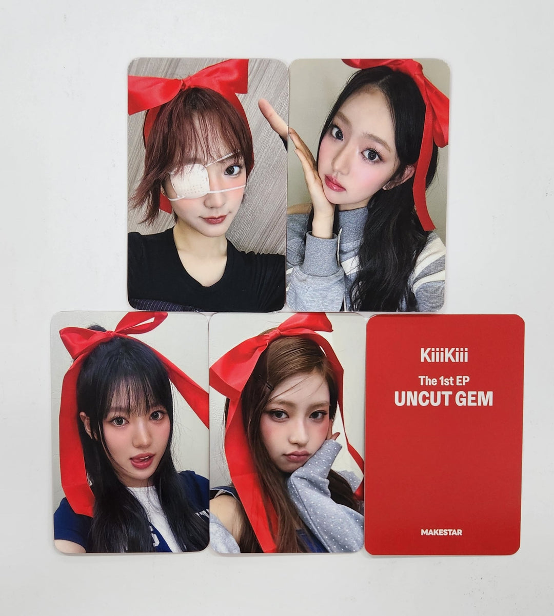 KiiiKiii "UNCUT GEM" - Makestar Fansign Event Photocard [DIGGING Ver.] [25.4.21]