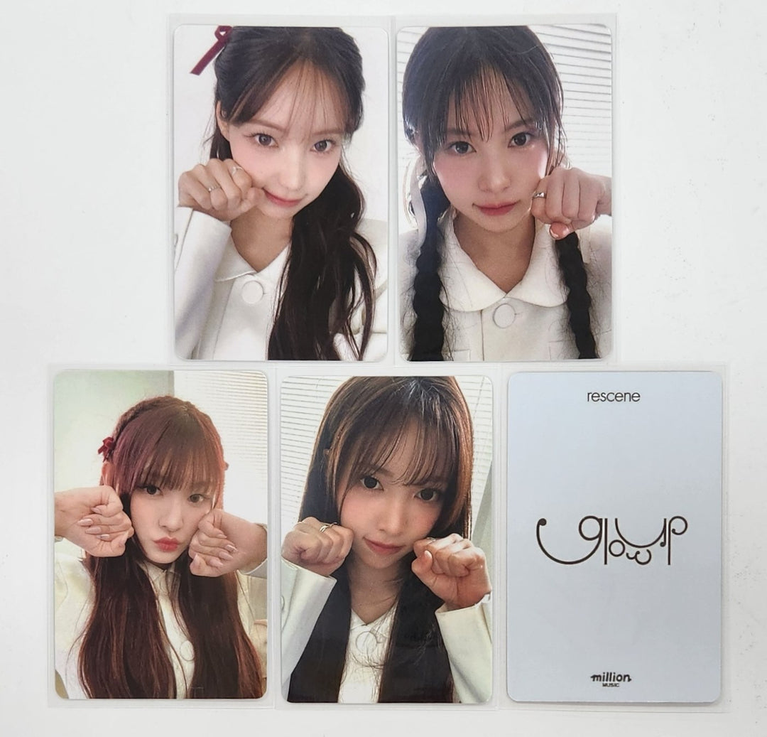 RESCENE "Glow Up" - Million Music Fansign Event Photocard [QR Ver.] [25.4.21]