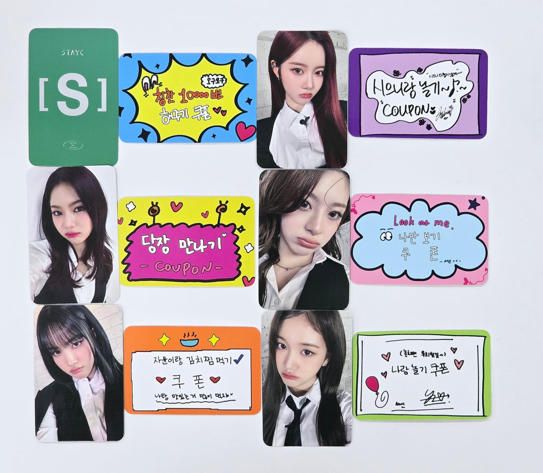 STAYC "S" - Dear My Muse Fansign Event Photocard [PLVE Ver.] [25.4.21]