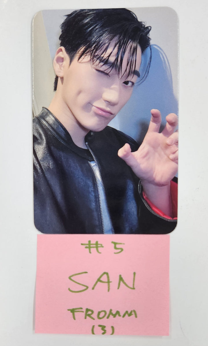 Ateez "TOWARDS THE LIGHT : WILL TO POWER" - Fromm Store Live Streaming Event Photocard [25.4.21]