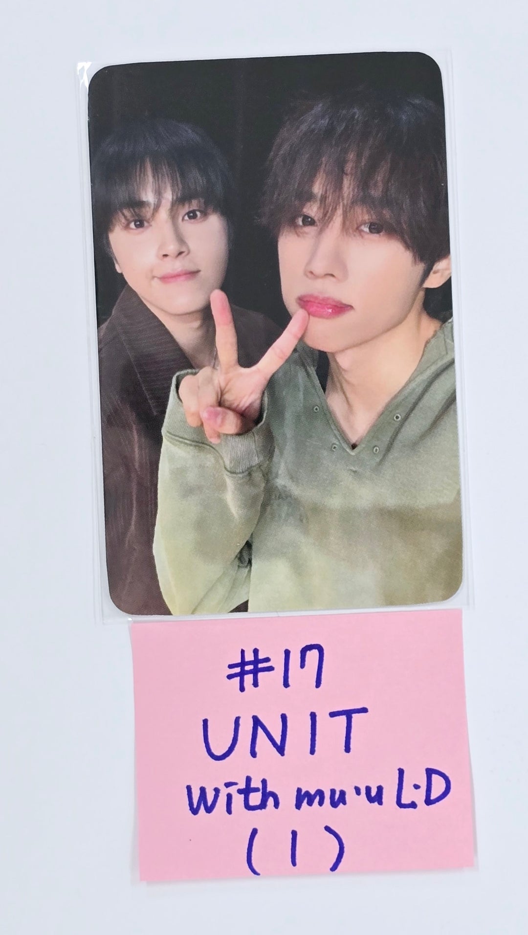 THE BOYZ "Unexpected" - Withmuu Lucky Draw Event Photocard [25.4.21]