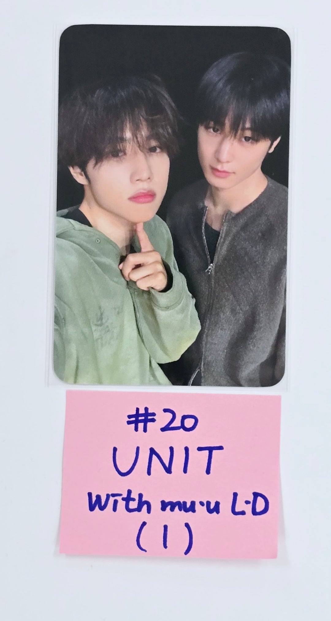 THE BOYZ "Unexpected" - Withmuu Lucky Draw Event Photocard [25.4.21]
