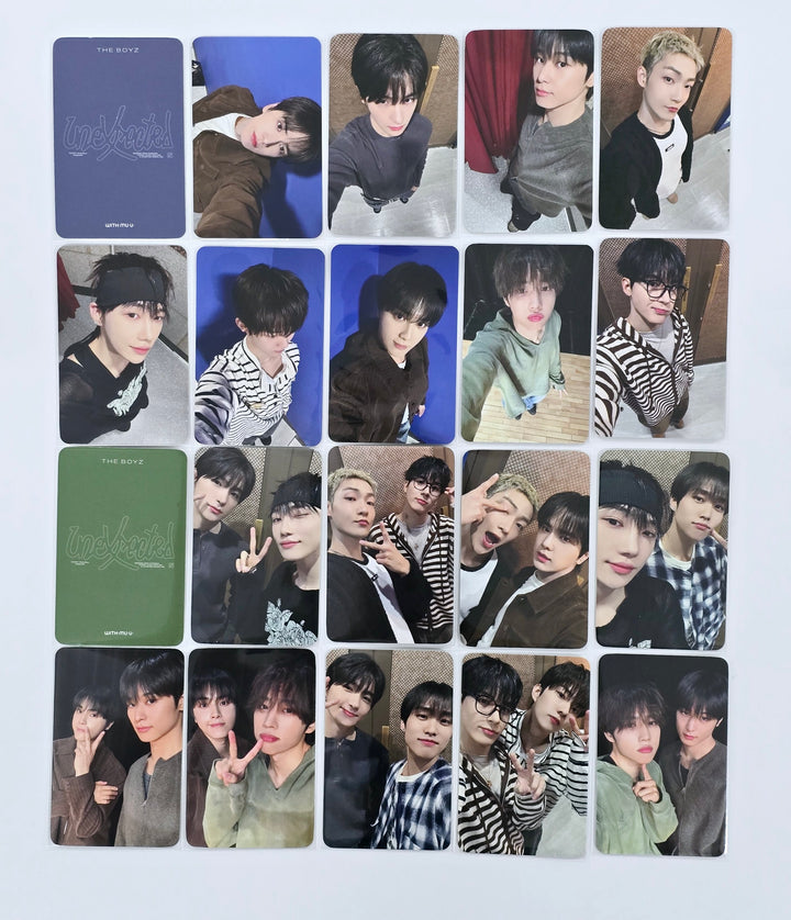 THE BOYZ "Unexpected" - Withmuu Lucky Draw Event Photocard [25.4.21]