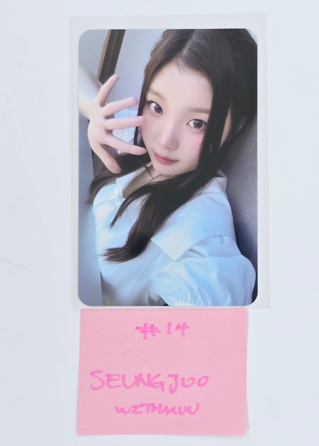 SAY MY NAME "SAY MY NAME" - Withmuu Fansign Event Photocard Round 3 [25.4.21]
