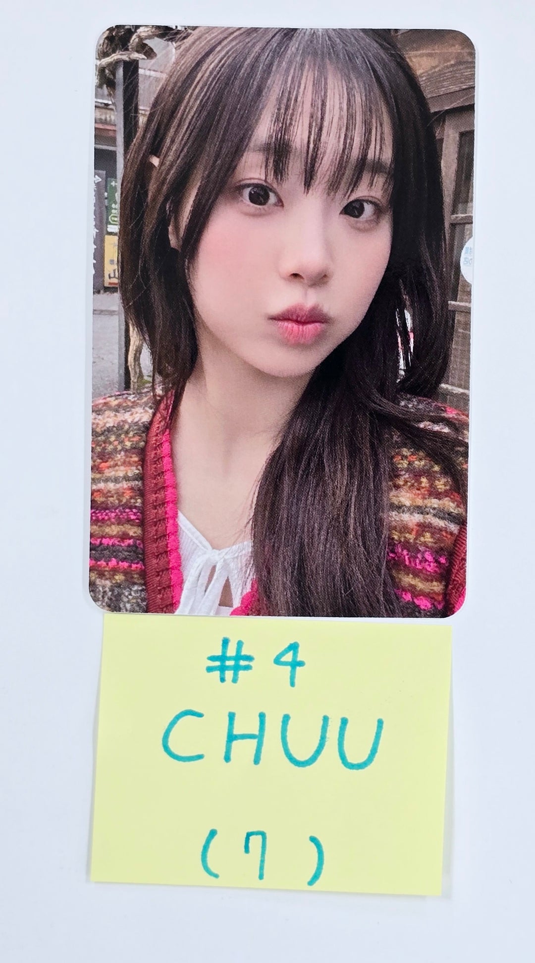 CHUU "PRIVATE SCENE : Only cry in the rain @MOVIE LAND" - Official Trading Photocard [25.4.21]