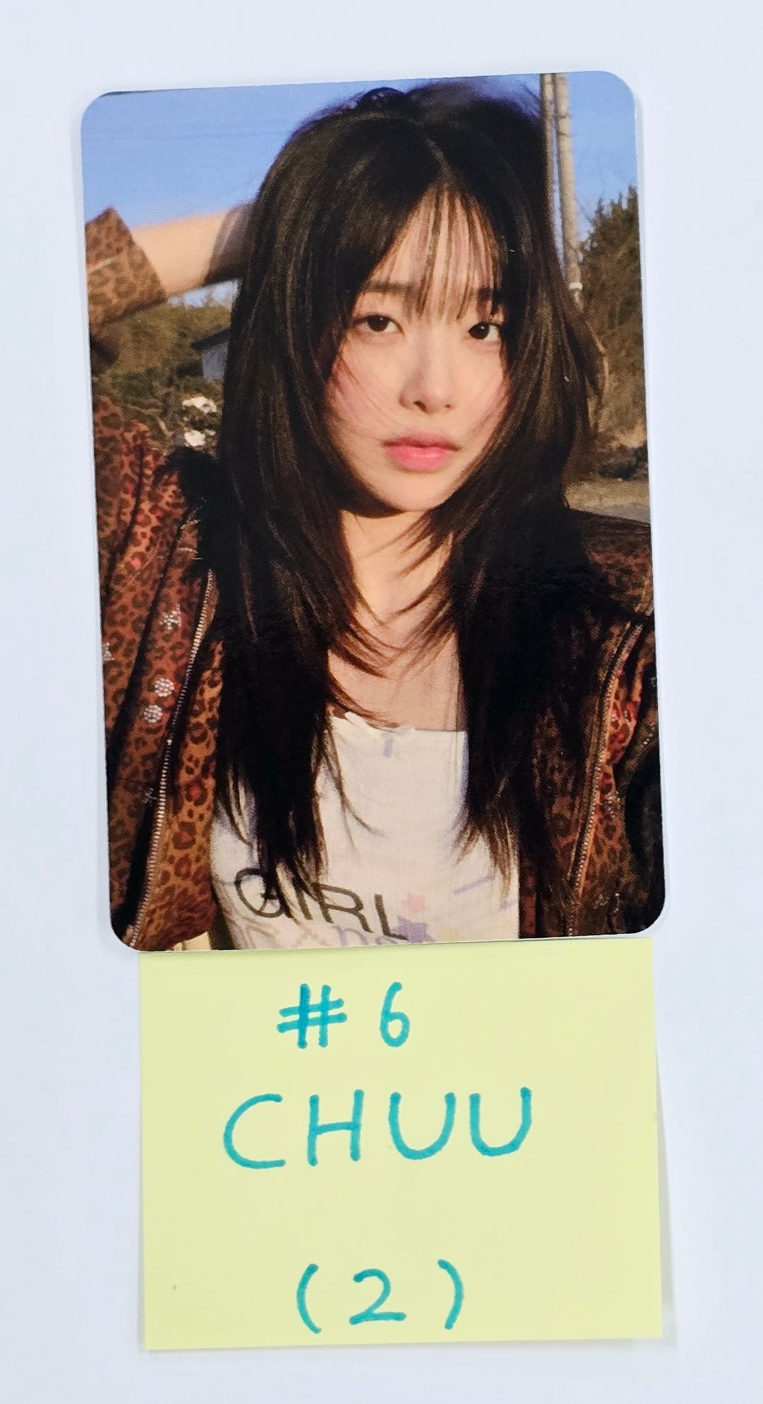 CHUU "PRIVATE SCENE : Only cry in the rain @MOVIE LAND" - Official Trading Photocard [25.4.21]